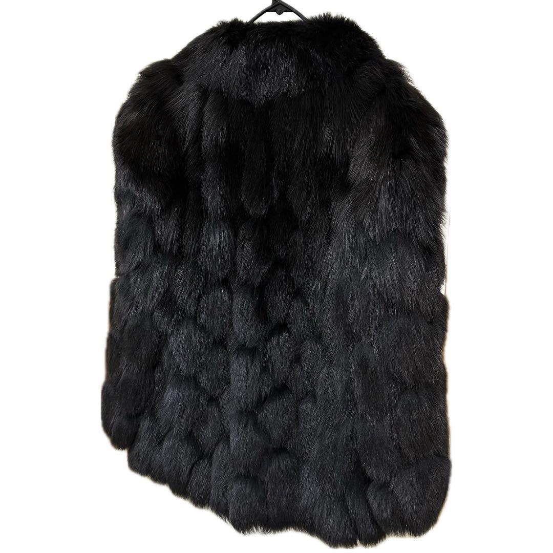 Josephine ジョセフィーヌ フォックスファーコート ブラック 9½