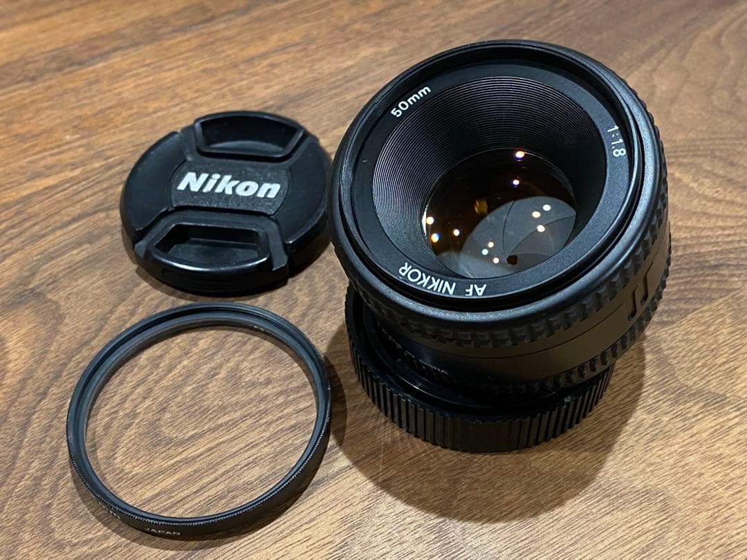 Nikon AF NIKKOR 50mm f/1.8 単焦点レンズ　比較的綺麗