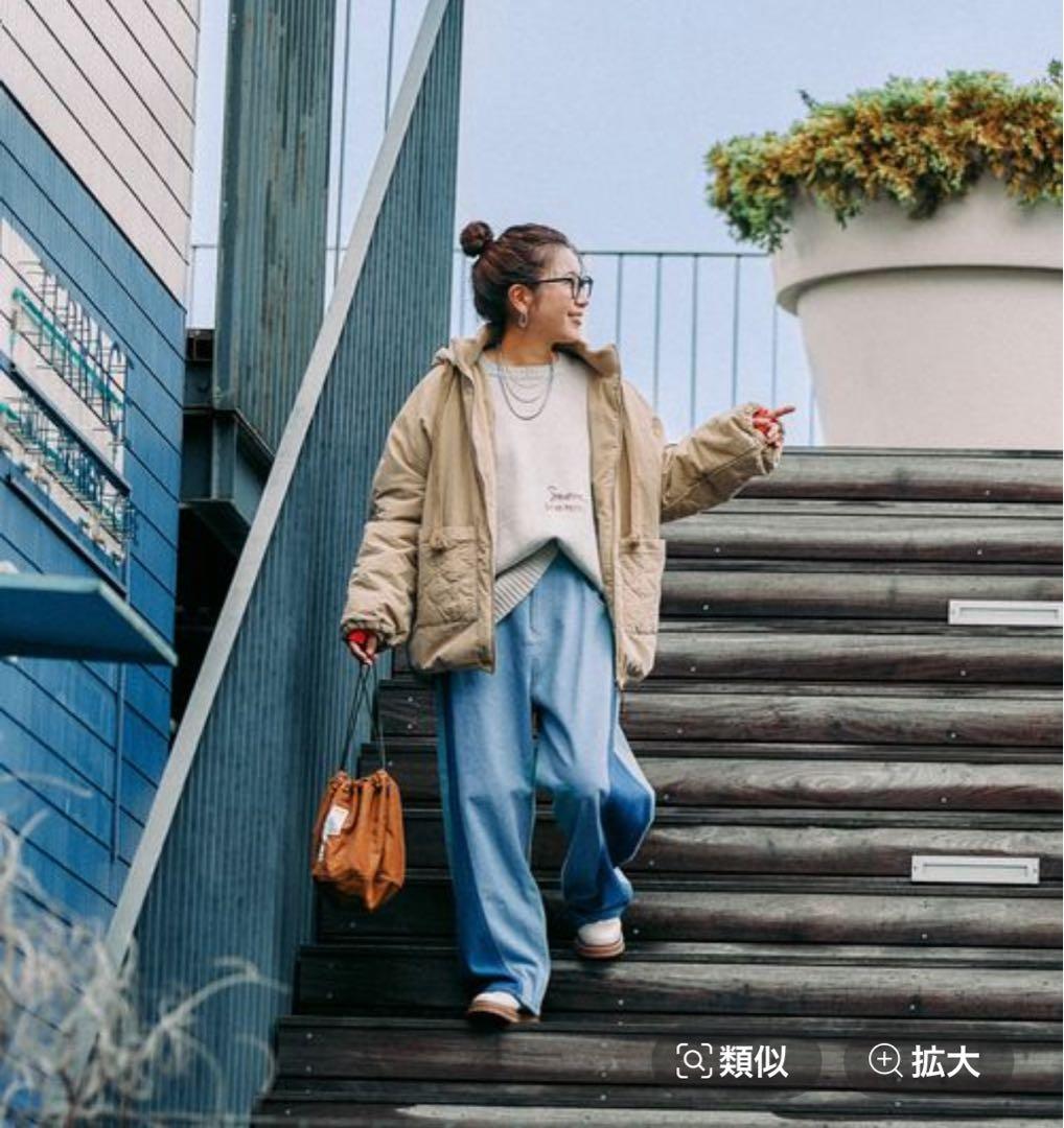 ニコアンド【be with M】⭐︎新品タグ付⭐︎Misayoミリアウター・ベージュ