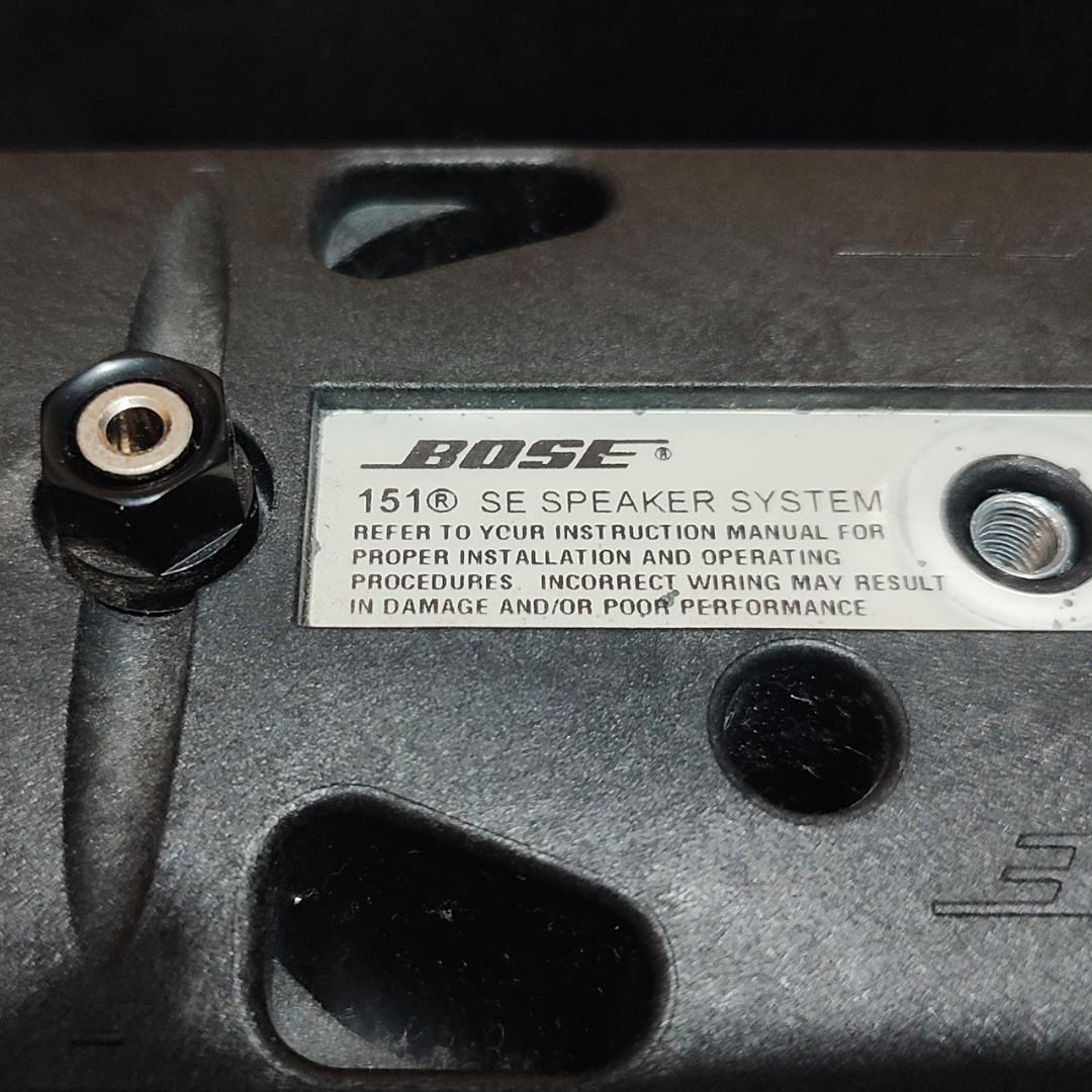BOSE 151SE ペア スピーカー 広指向性 全天候型 ブラケット付
