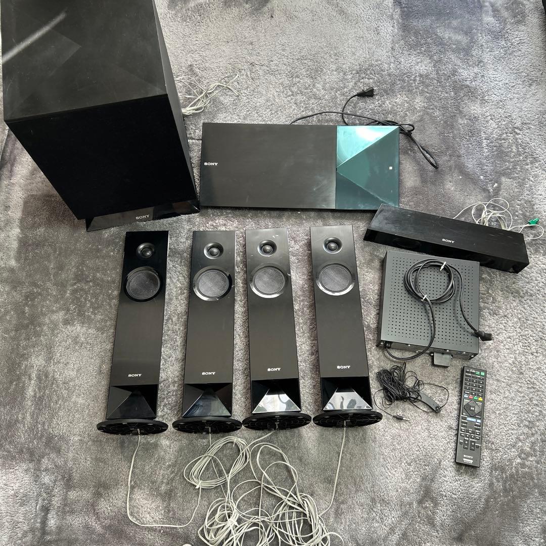 ジャンク　SONY BDV-N1B 5.1ch DVDホームシアターシステム