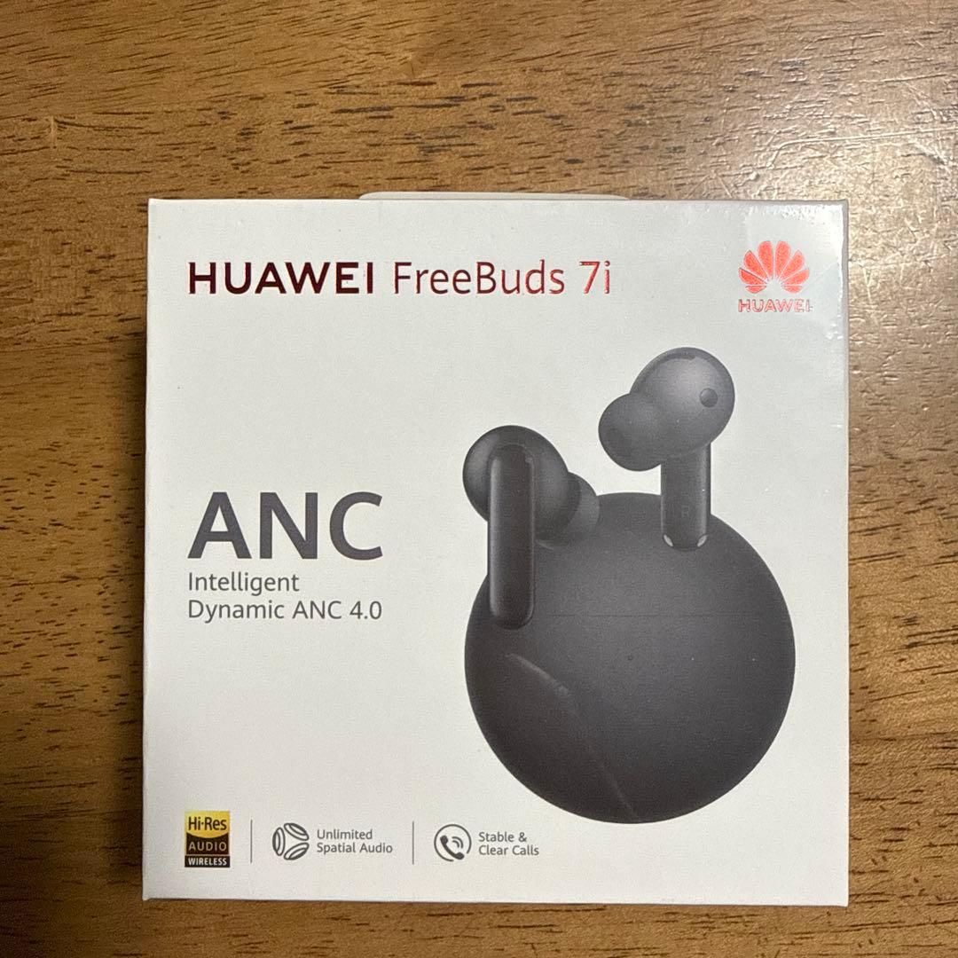 HUAWEI FreeBuds 7i ワイヤレスイヤホン　ブラック