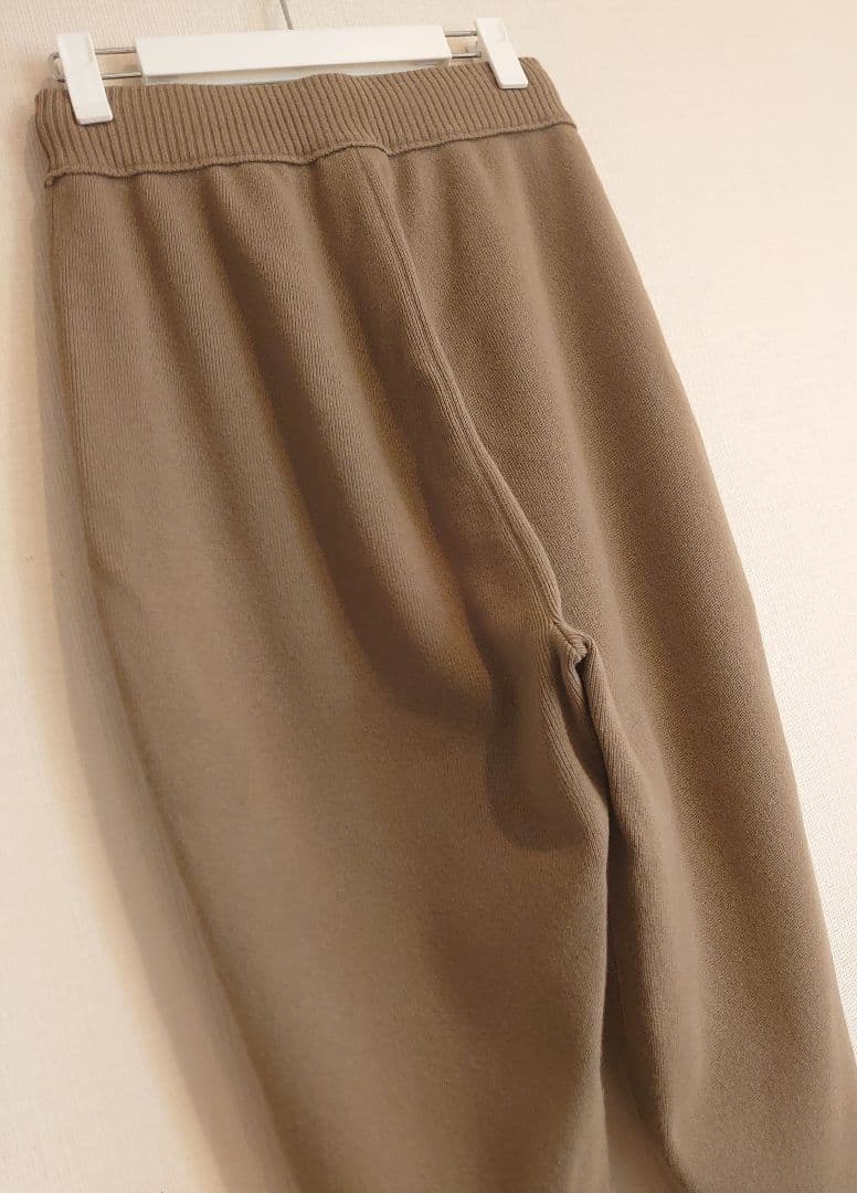 BLAMINK ブラミンク/ウールカシミヤ　12G ニットパンツ　/36