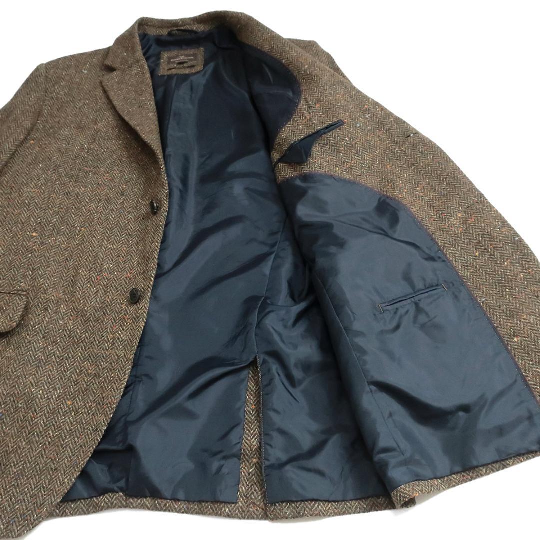 RODD&GUNN ウール100％ヘリンボーンツイード 2Bテーラードジャケット