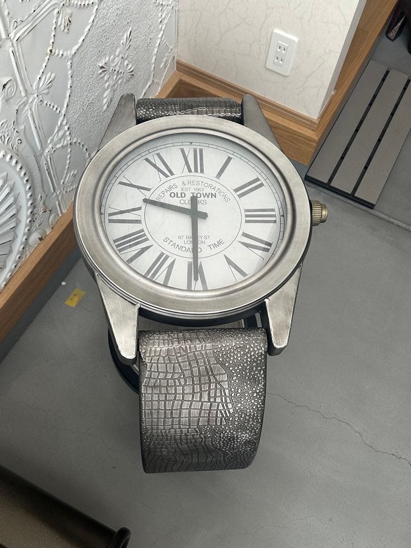 時計型　サイドテーブル　レア　おしゃれ