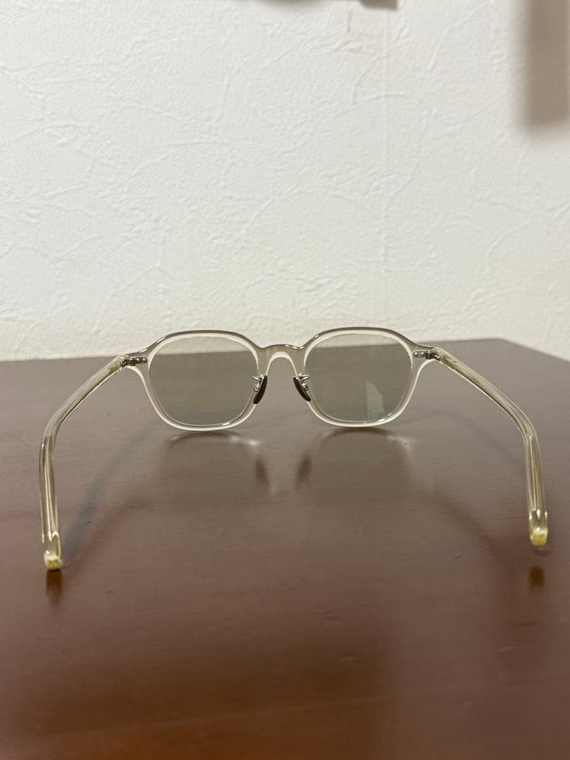 金子眼鏡 クリアフレーム サングラス