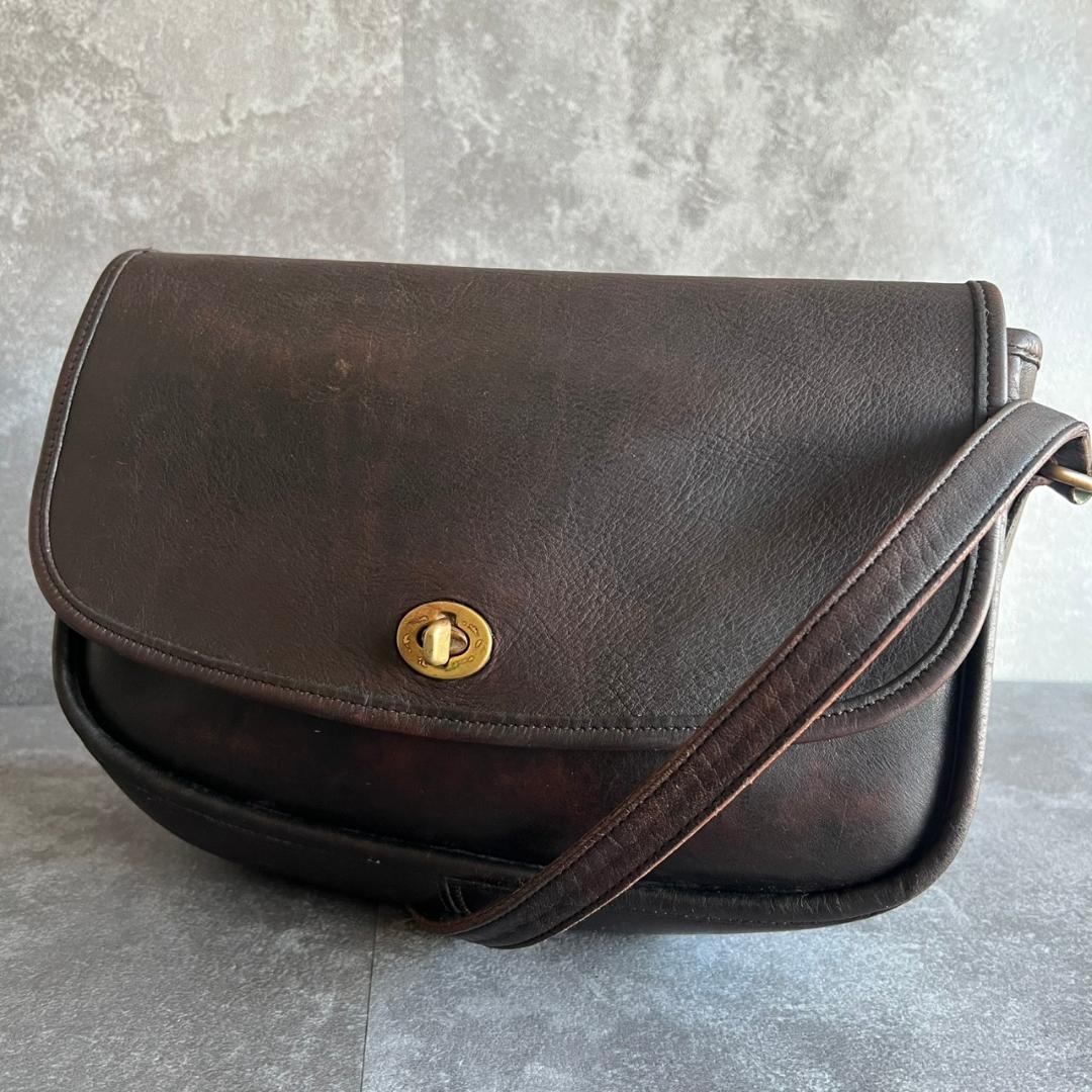 希少⭐️オールドコーチ シティバッグ 9790 ショルダーバッグ グラブタン