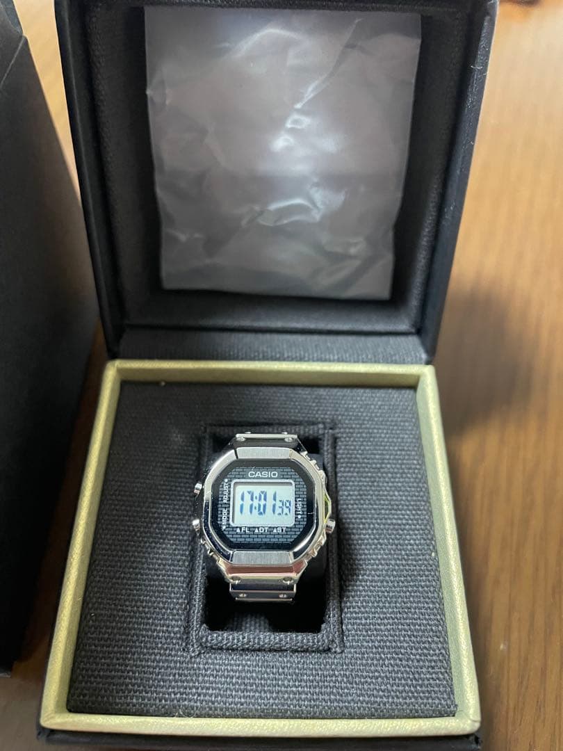 CASIO リングウォッチ シルバー 未使用