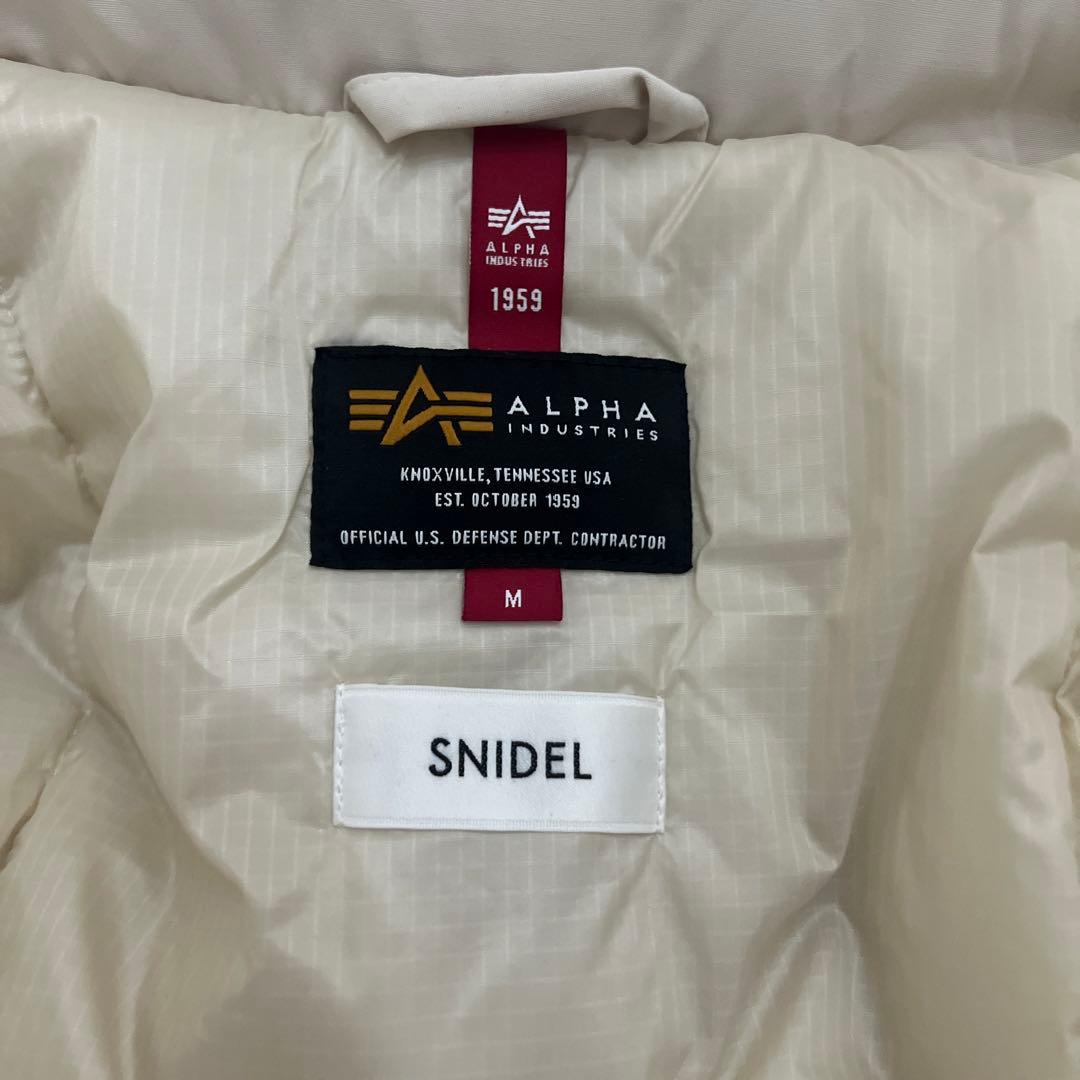 【お値下げ中】美品 スナイデル×アルファ　モンスターパーカー　アウター