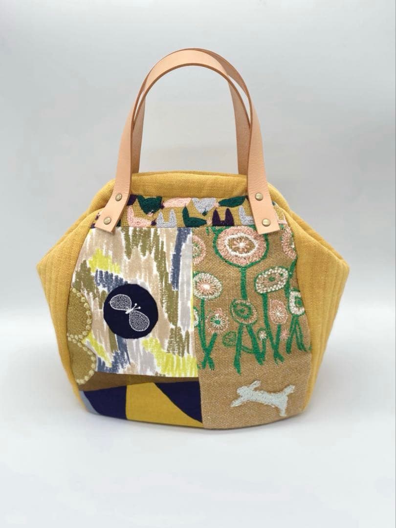 ミナペルホネン\"repo \"ハンドメイド アルミ口金バック