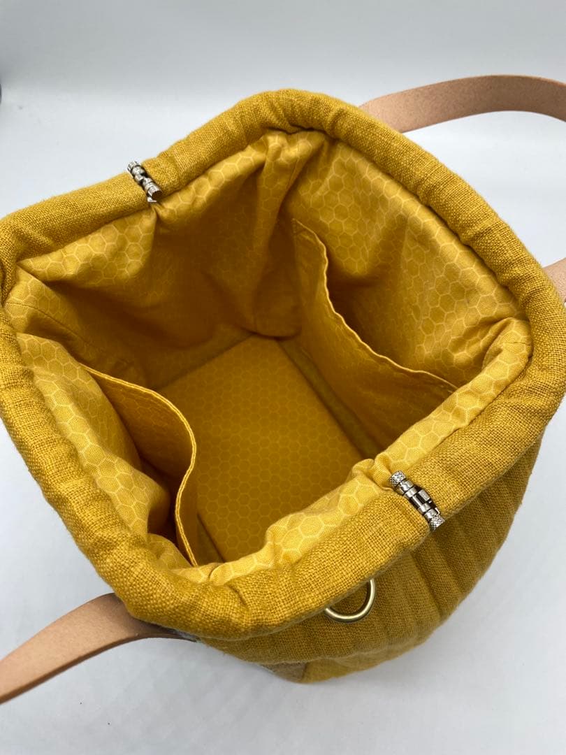 ミナペルホネン\"repo \"ハンドメイド アルミ口金バック