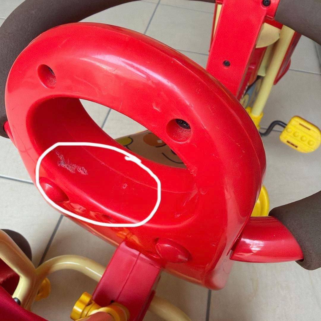 ☆アンパンマン 三輪車 赤