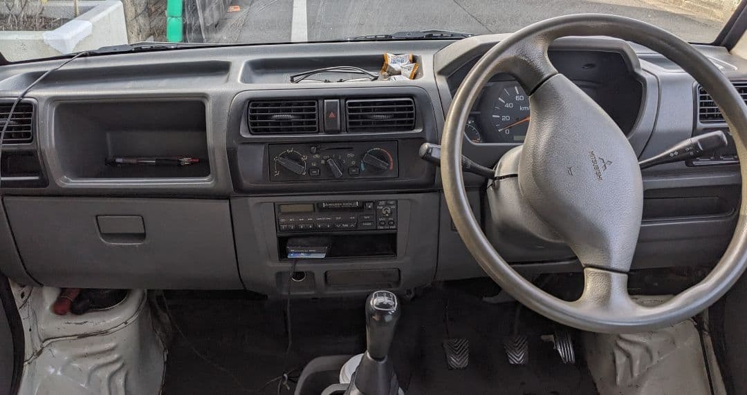 ★車検たっぷりR9/4まで★ 三菱ミニキャブ 5MT 軽バン 軽配送に♫