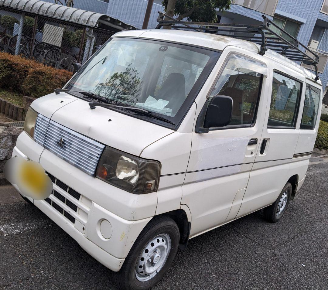 ★車検たっぷりR9/4まで★ 三菱ミニキャブ 5MT 軽バン 軽配送に♫