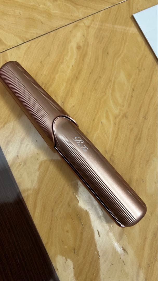 美品リファフィンガーアイロンST ピンク