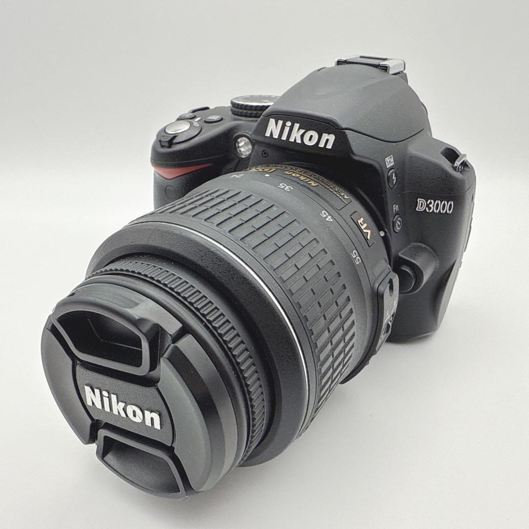 ニコン Nikon D3000 一眼レフ ズームレンズセット 18-55mm