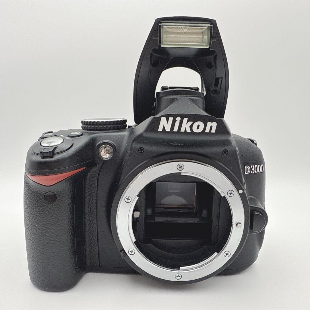 ニコン Nikon D3000 一眼レフ ズームレンズセット 18-55mm