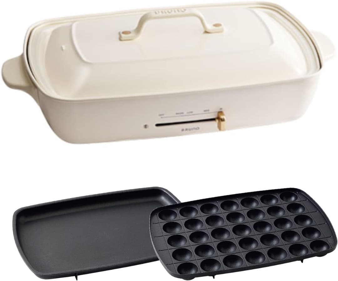 BRUNO ホットプレートグランデサイズ BOE026-WH ホワイト 白 新品
