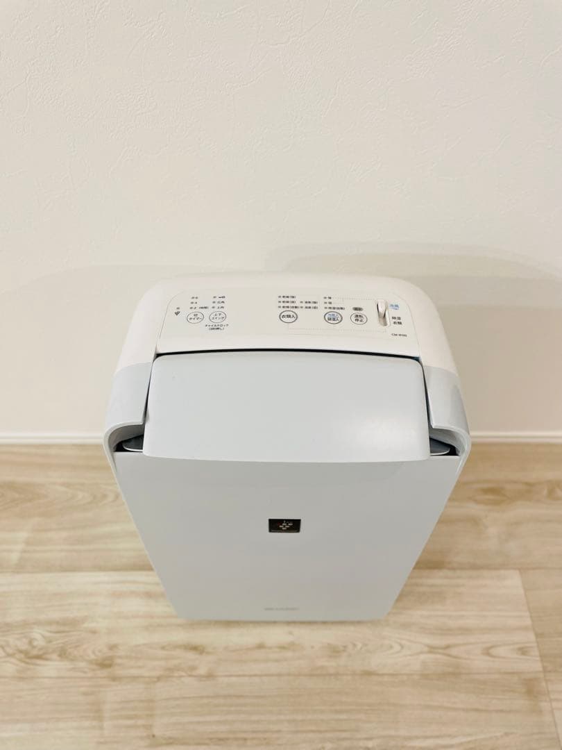 値下げ・超美品★SHARP CM-R100-W 冷風・衣類乾燥除湿機