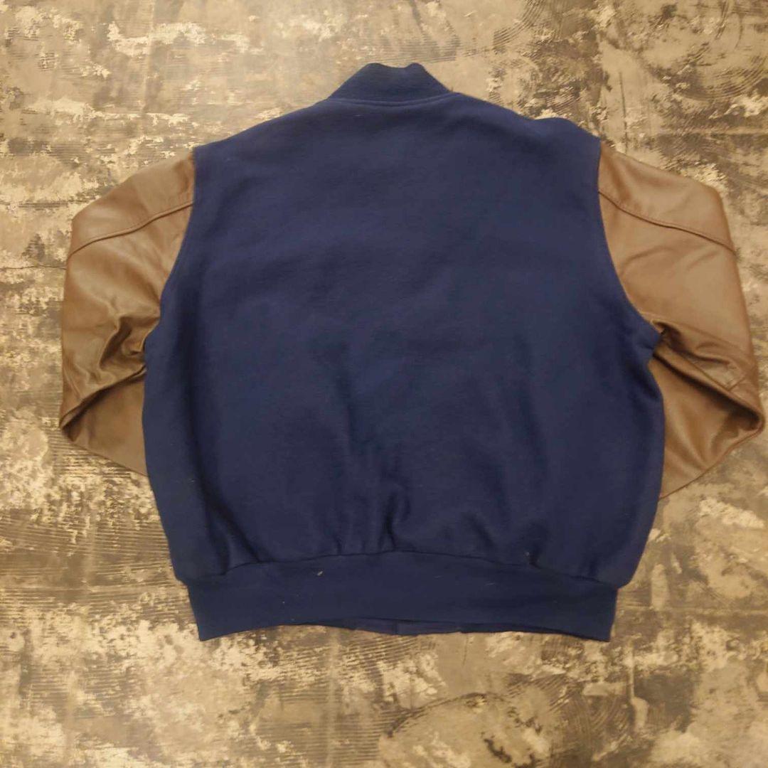 HOLLOWAY ホロウェイ スタジャン ネイビー USA製 XL 4866