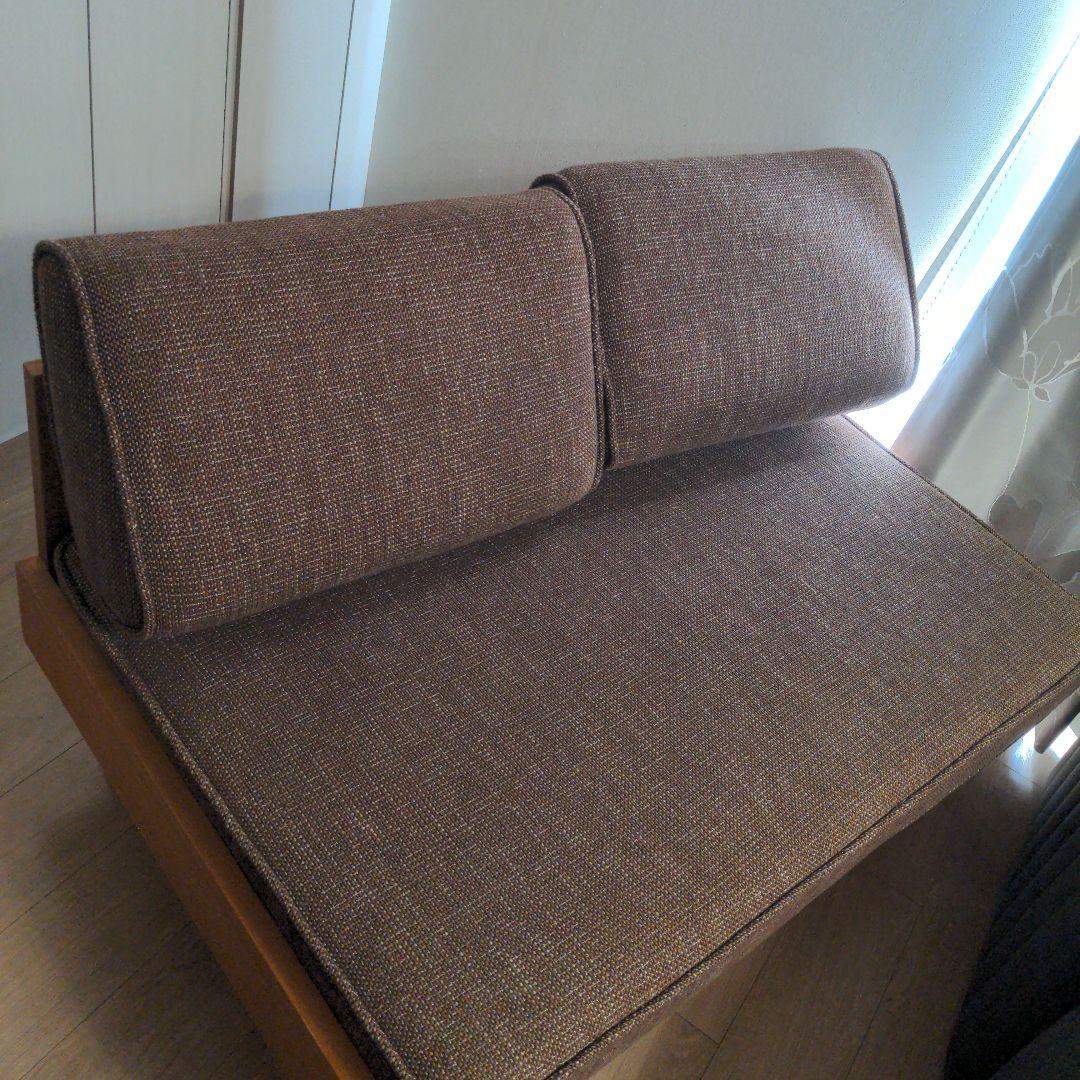 unico　ブラウン系　ソファー