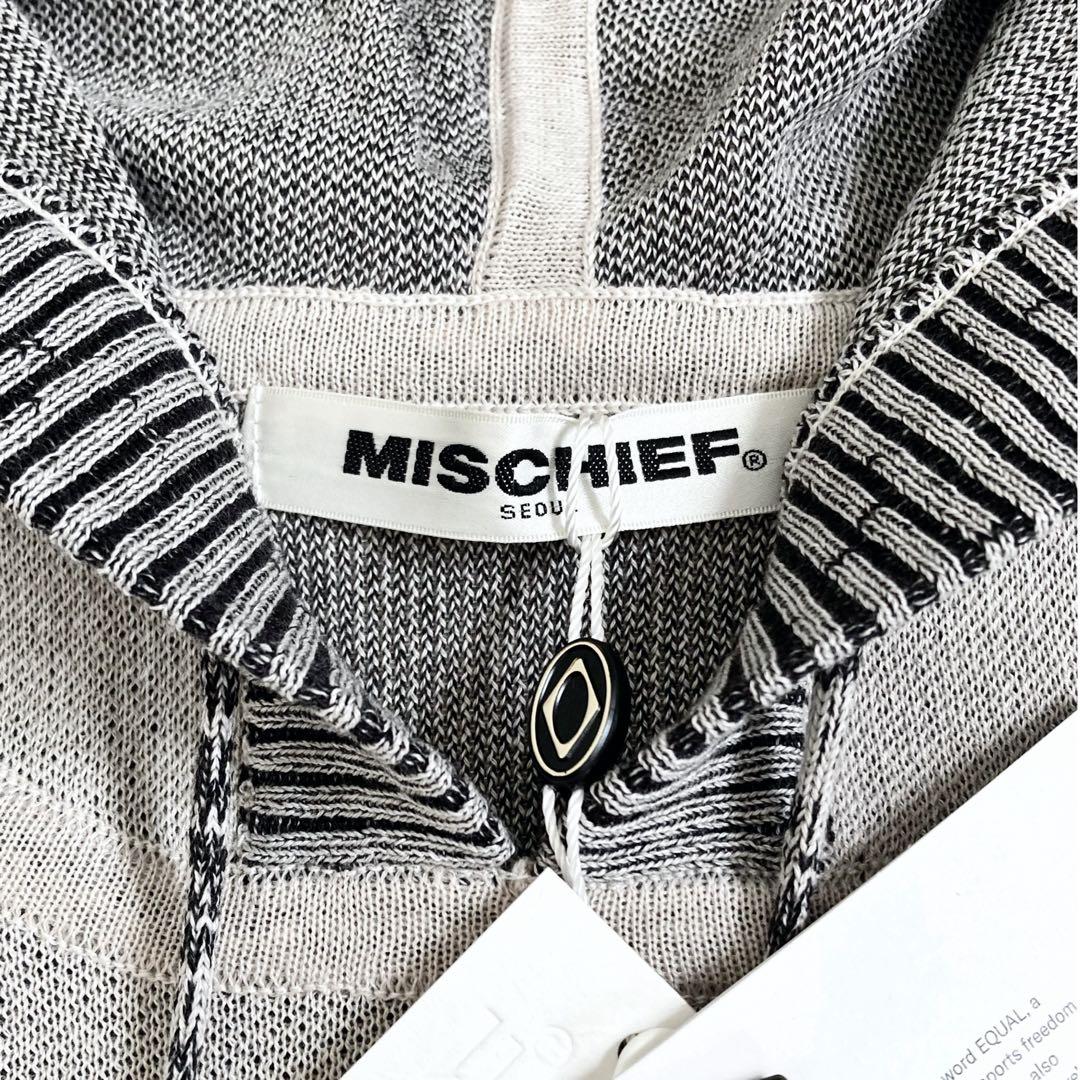 MSCHF RHOMBUS KNIT HOODIE BEIGE（M）