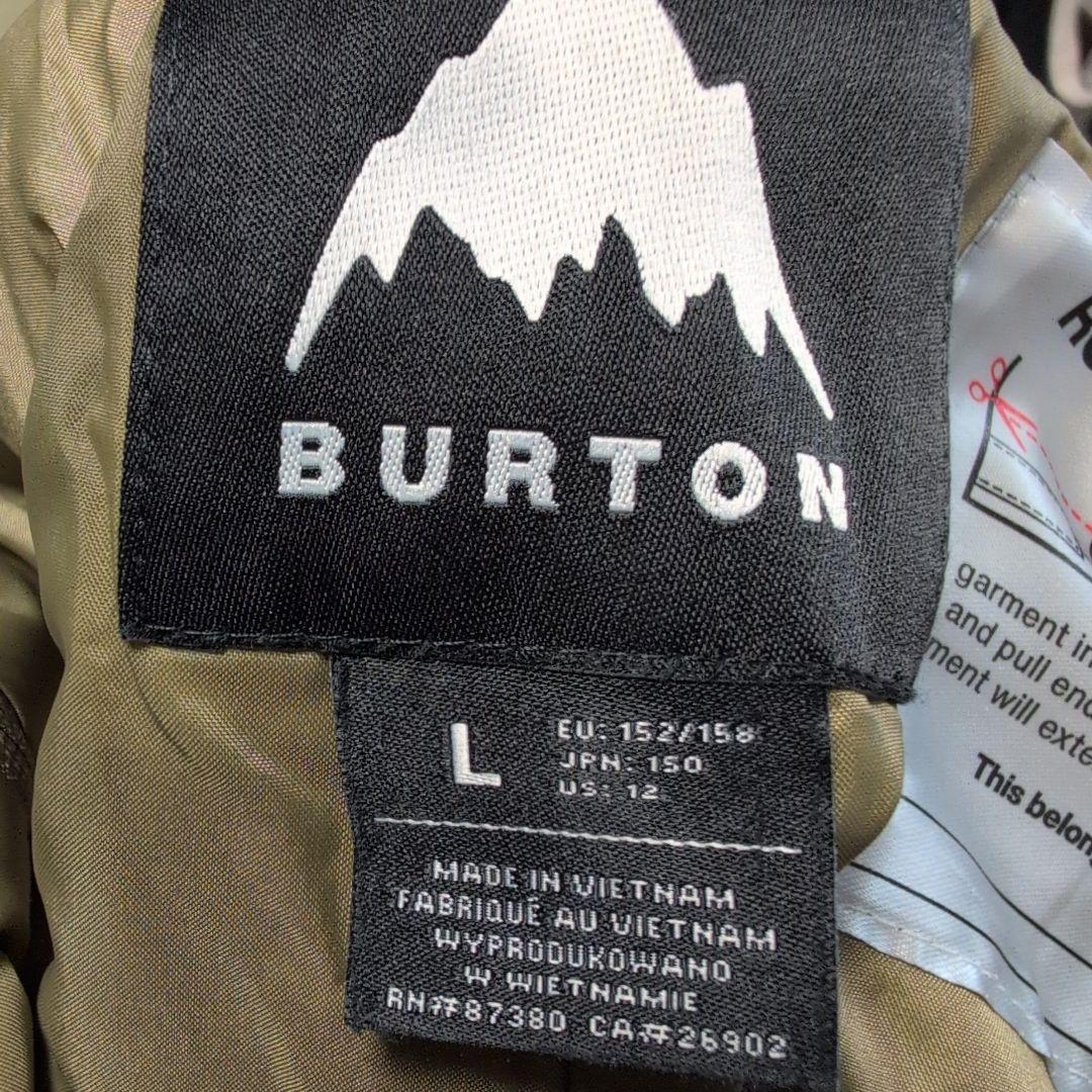 BURTON カーキ スノーボード ビブパンツ