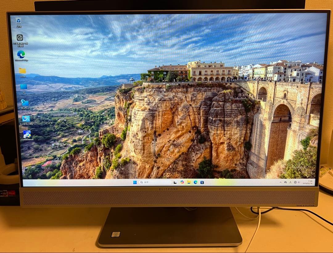 Windowsデスクトップ HP EliteOne 800 G4 All-in-One/CT 16G 480