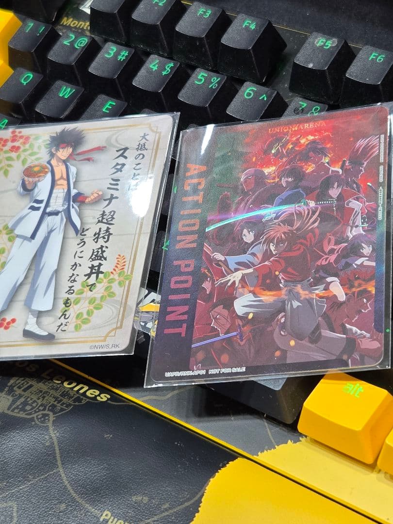 UNION ARENA ACTION POINT　るろうに吉野家　カードセット