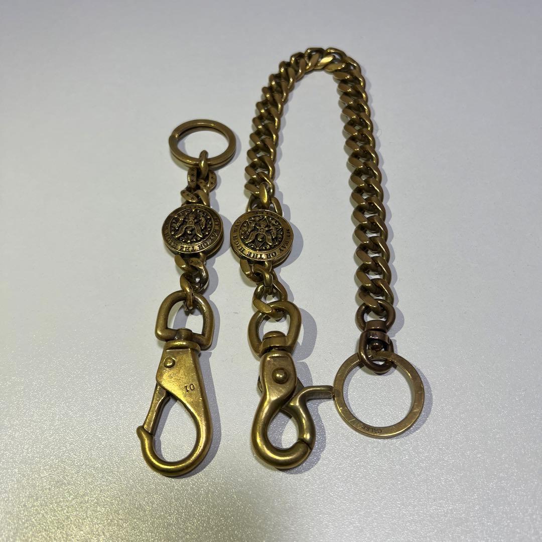 (最終値下げ)CALEE ウォレットチェーン 真鍮