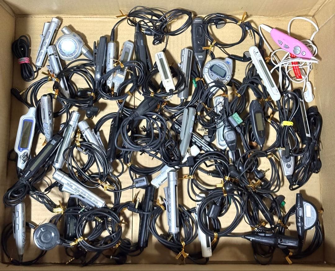 動作品カセット MD CD等 リモコン ジャンク品　40本まとめセット