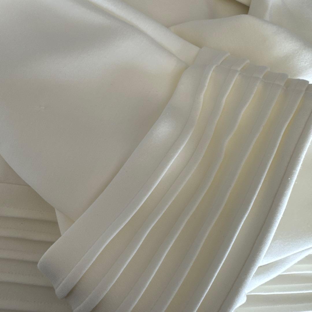 ヴァクトーVaqutauxフライトジャージ セーラーカットソー　ミルク