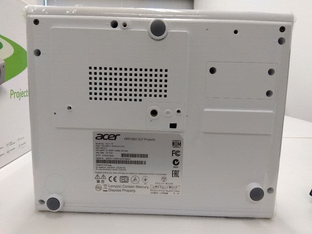 acer H6510BD DLPプロジェクター 本体