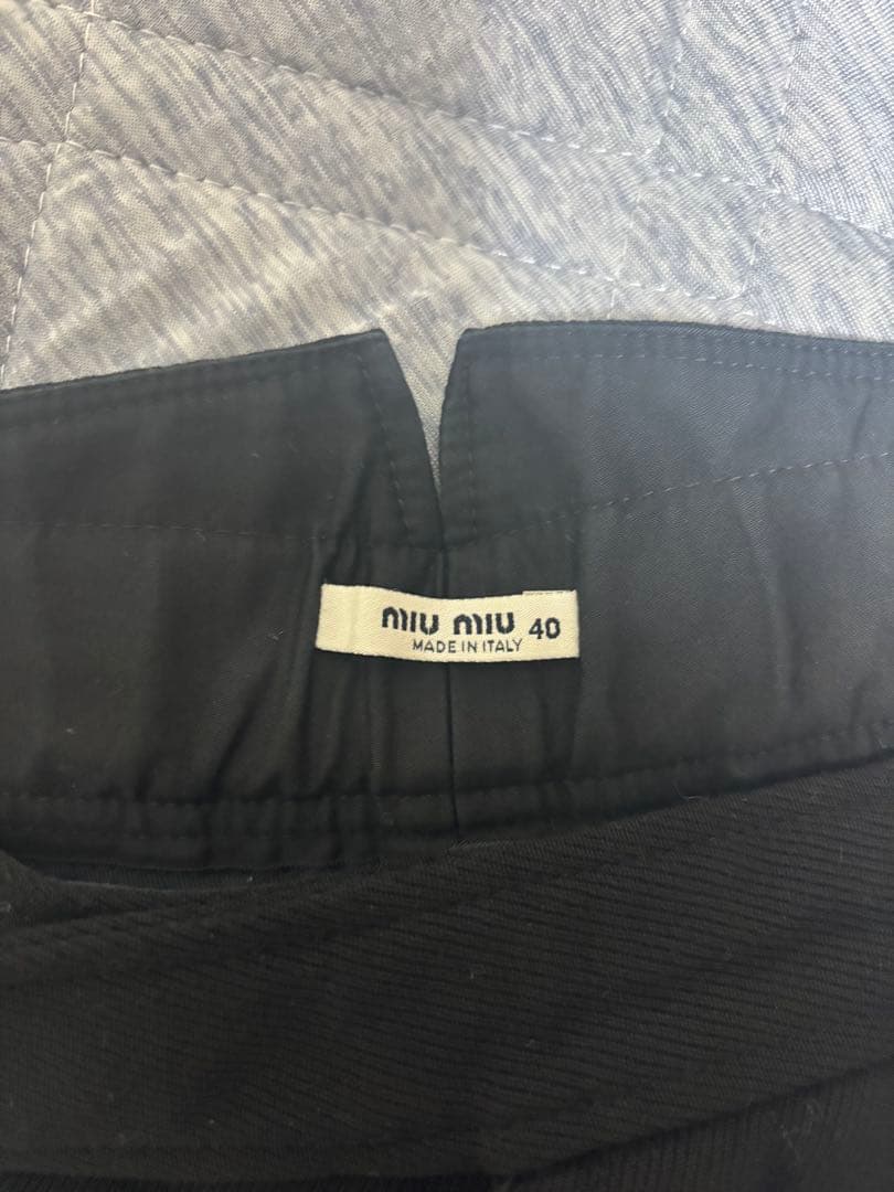 miumiu ウールショーツ