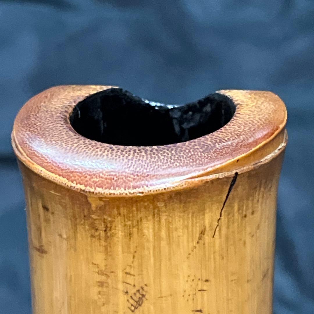 尺八 琴古流 竹治 七孔 一尺七寸管 【音出し確認済み】