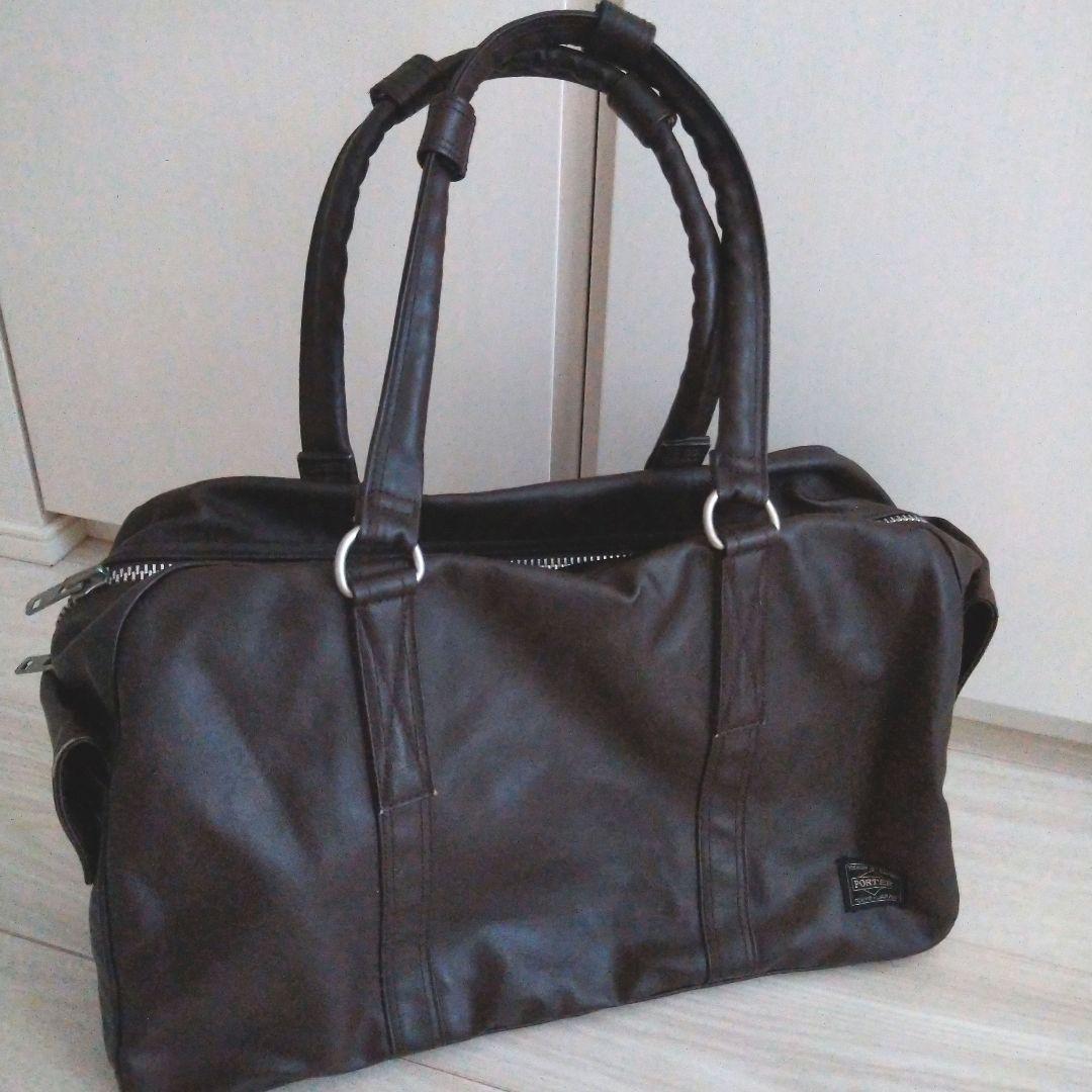 PORTER ブラウン ボストンバッグ
