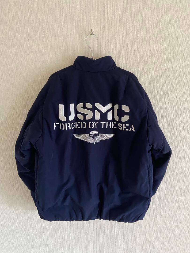 AVIREX USMC ジャケット XL ネイビー