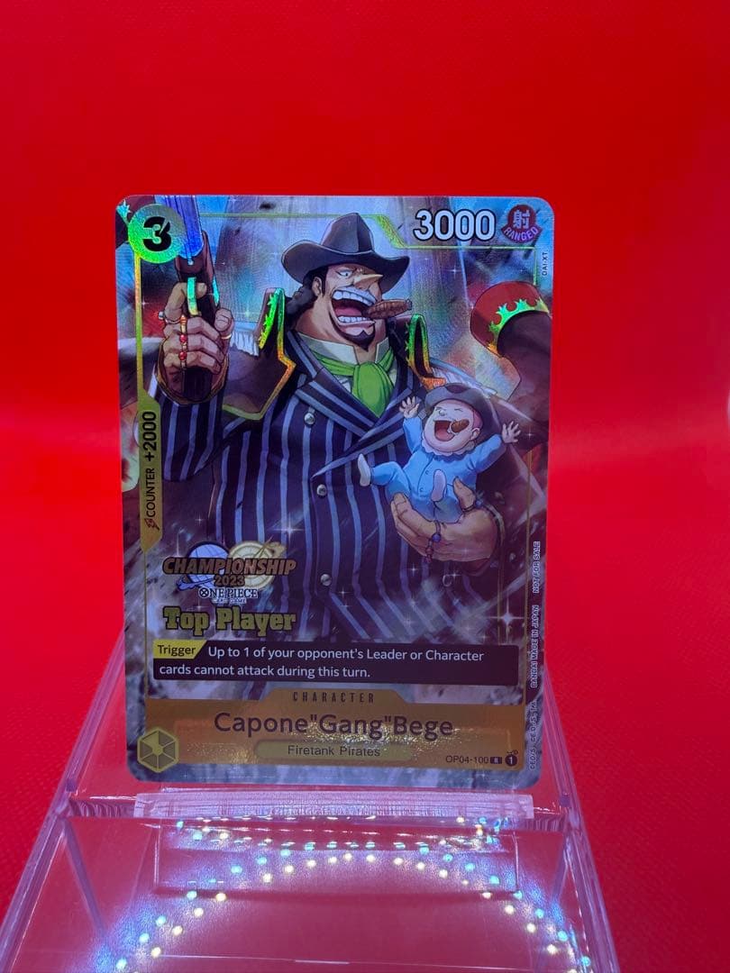 【英語版】カポネ・ベッジ　チャンピオンシップ2023Top player