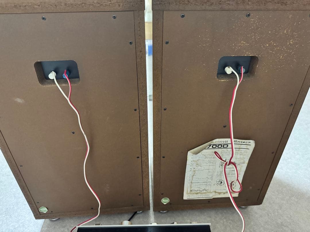 PIONEER CS-700D 音出し確認しました。