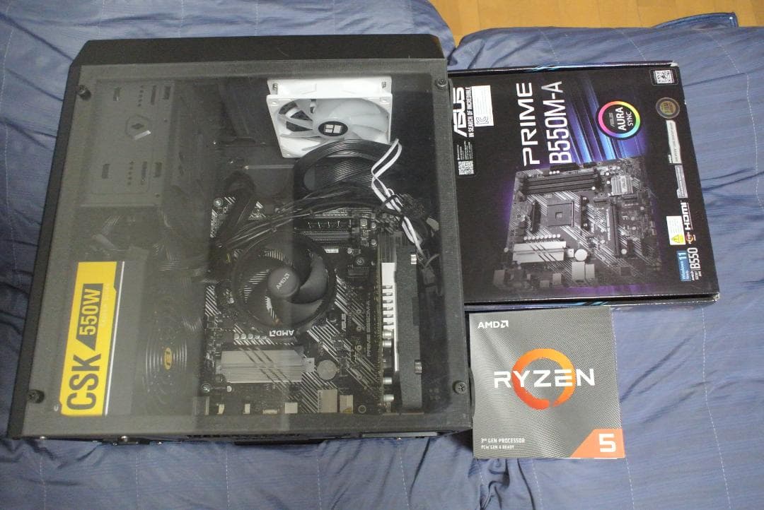 RYZEN 3500＋B550M-A＋GTX1050＋256GB+16GB