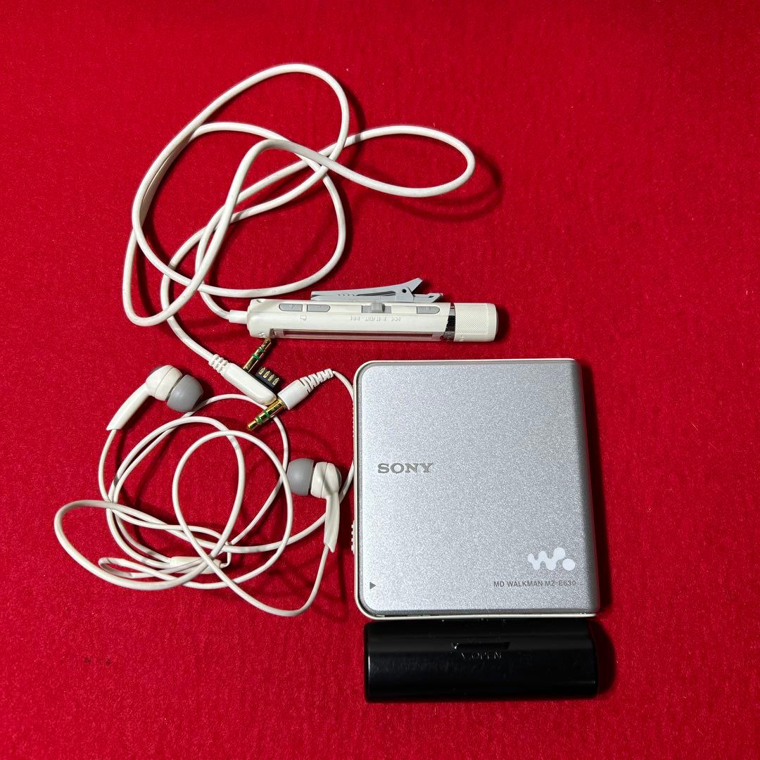 SONY ソニー　MDウォークマン　MZ-E630 イヤホン付