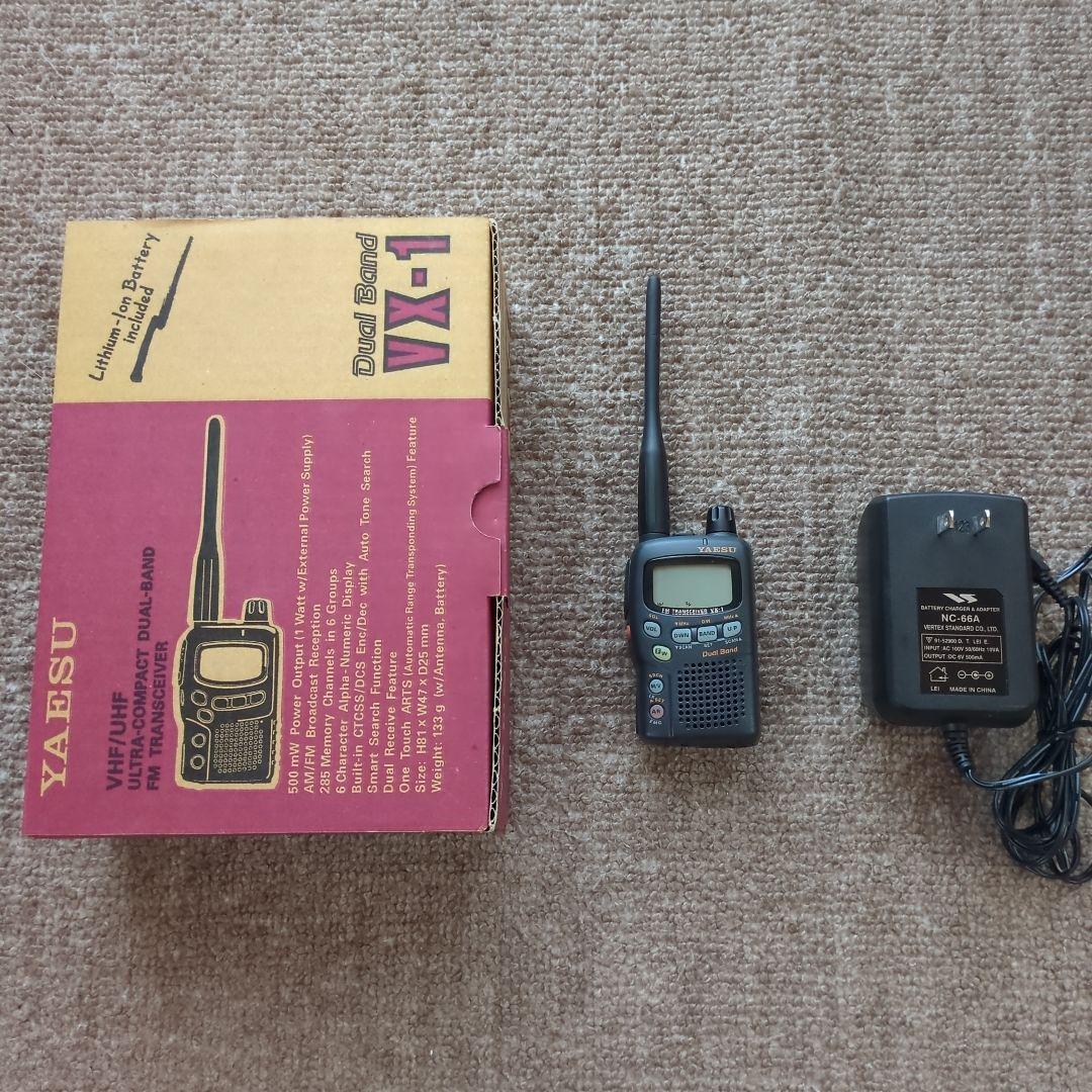 YAESU VX-1 デュアルバンドトランシーバー 144M.430M