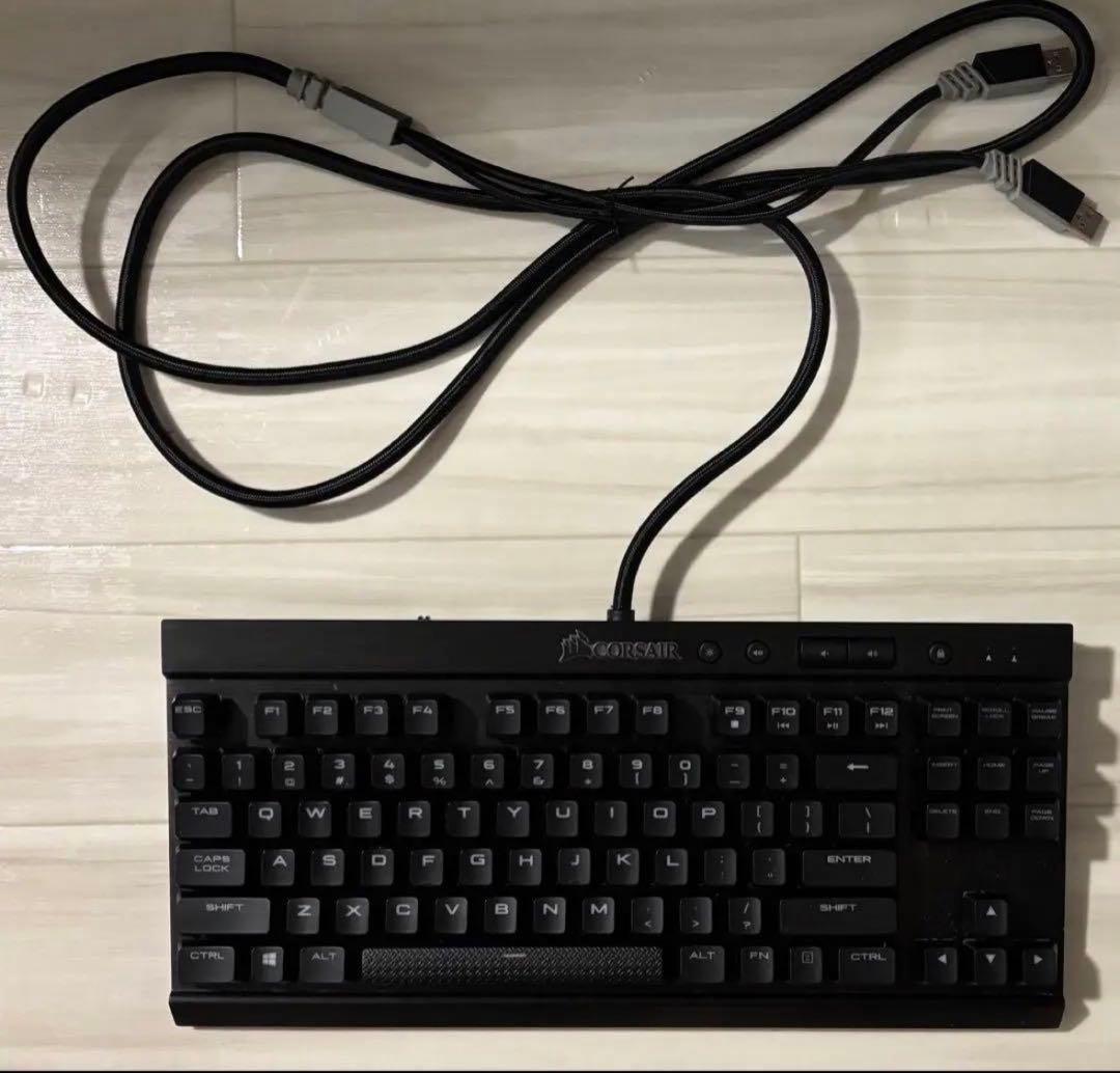 Corsair K65 RAPIDFIRE US配列CherryMX Speed