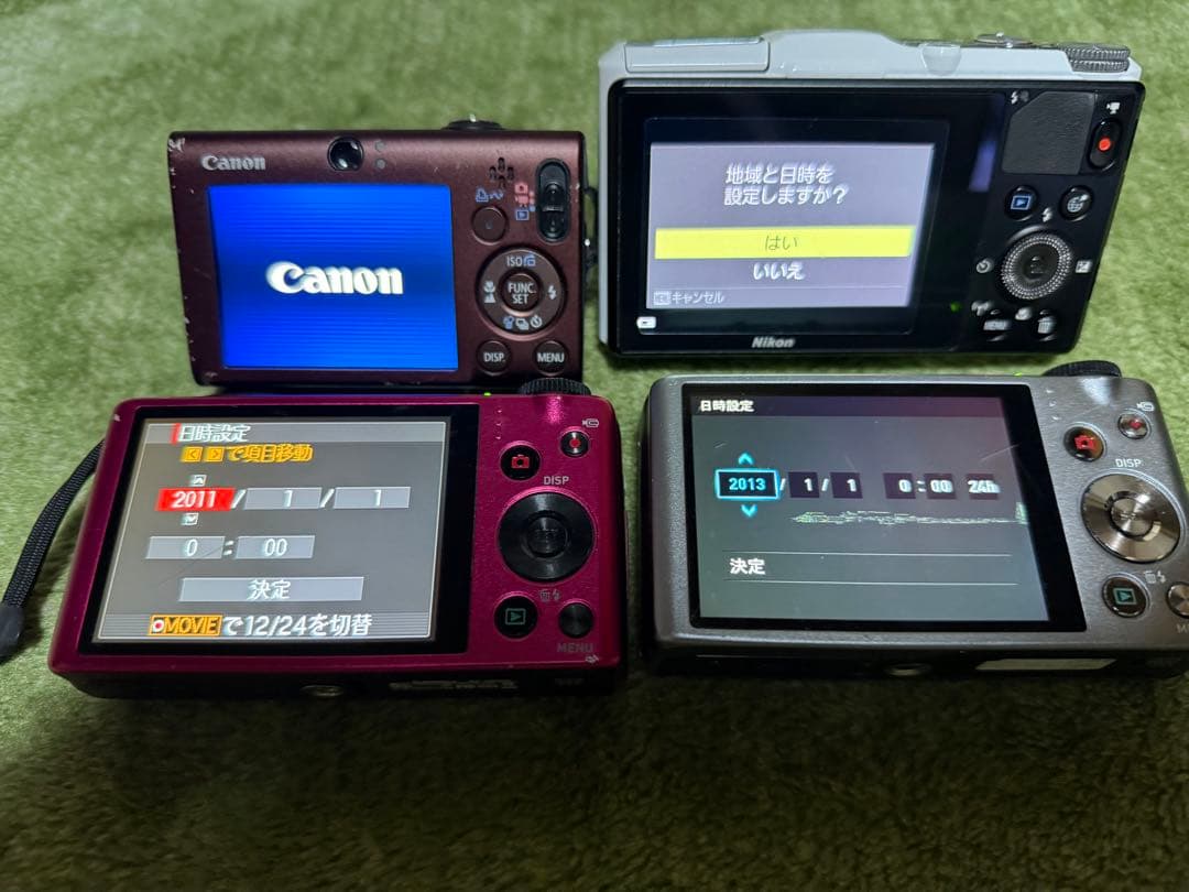 デジカメ　ixy exilim coolpix ジャンク