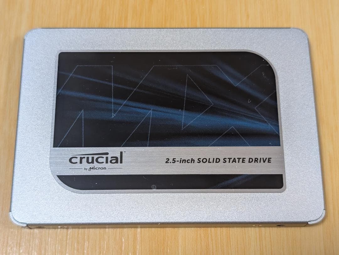 crucial MX500 3D NAND TLC SSD 2.5インチ1TB