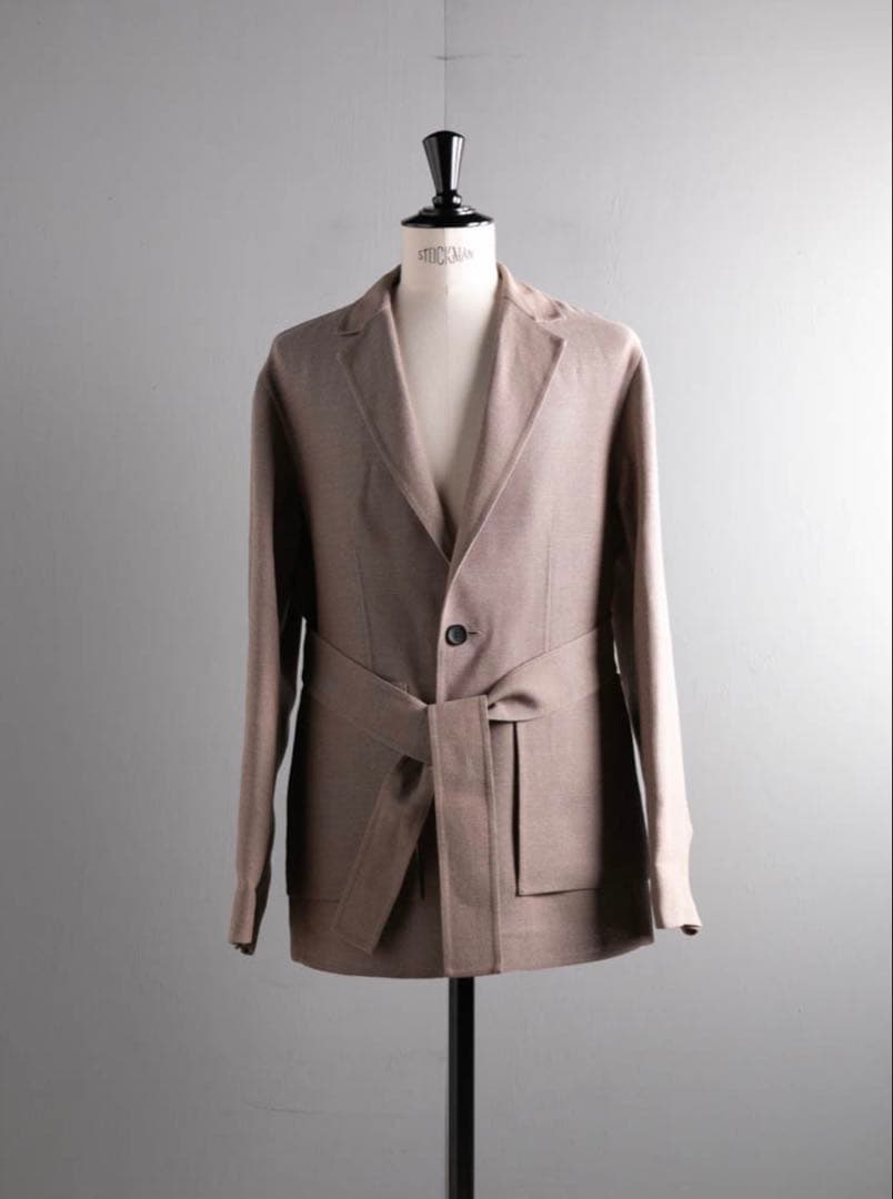 POSTELEGANT ポステレガント 和紙 ウール リバー ジャケット