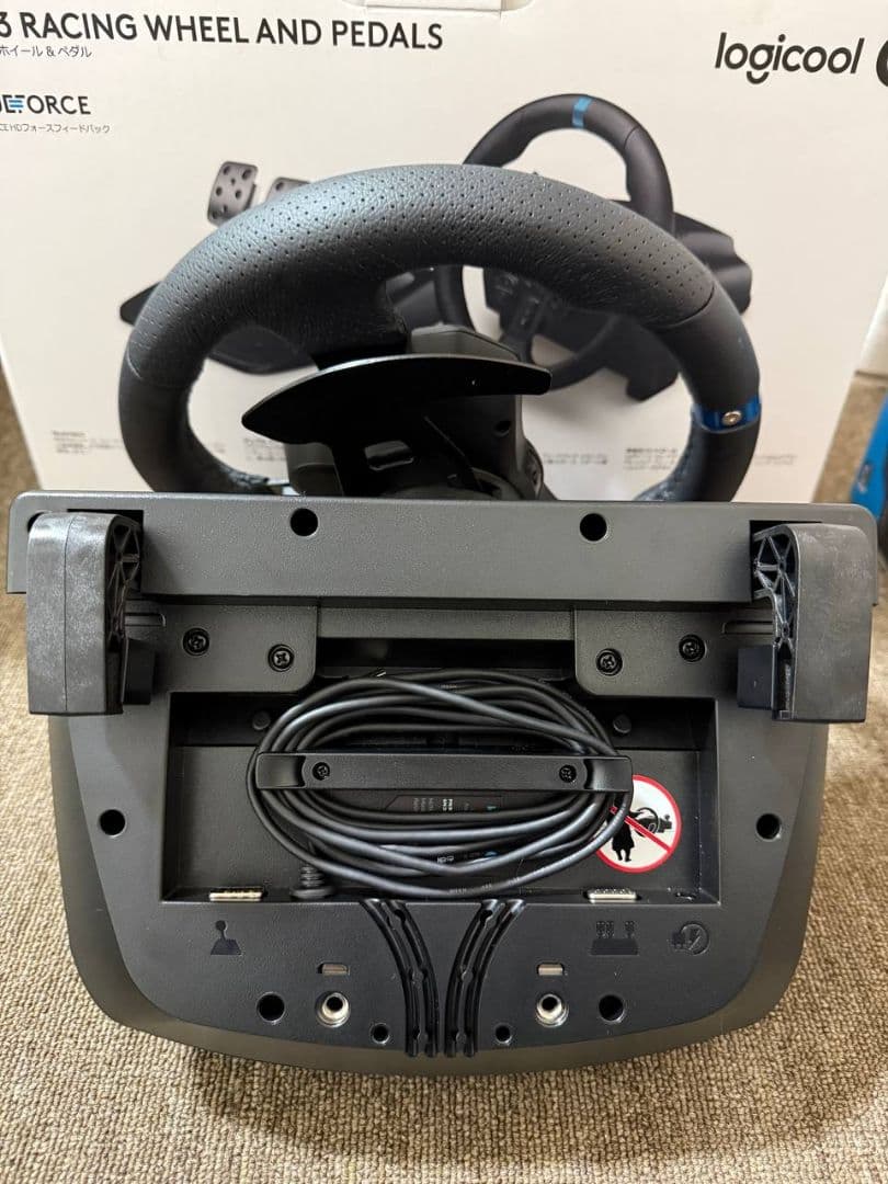 Logicool G923＋Driving Forceシフター＋モッド付