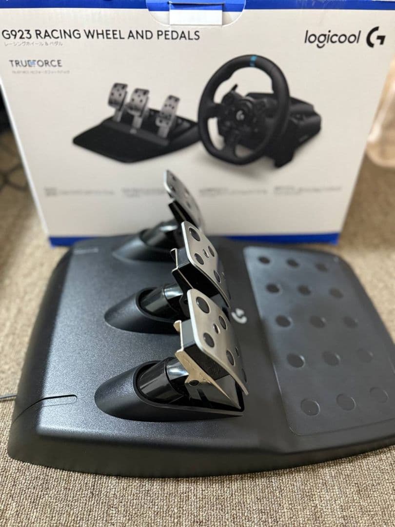 Logicool G923＋Driving Forceシフター＋モッド付