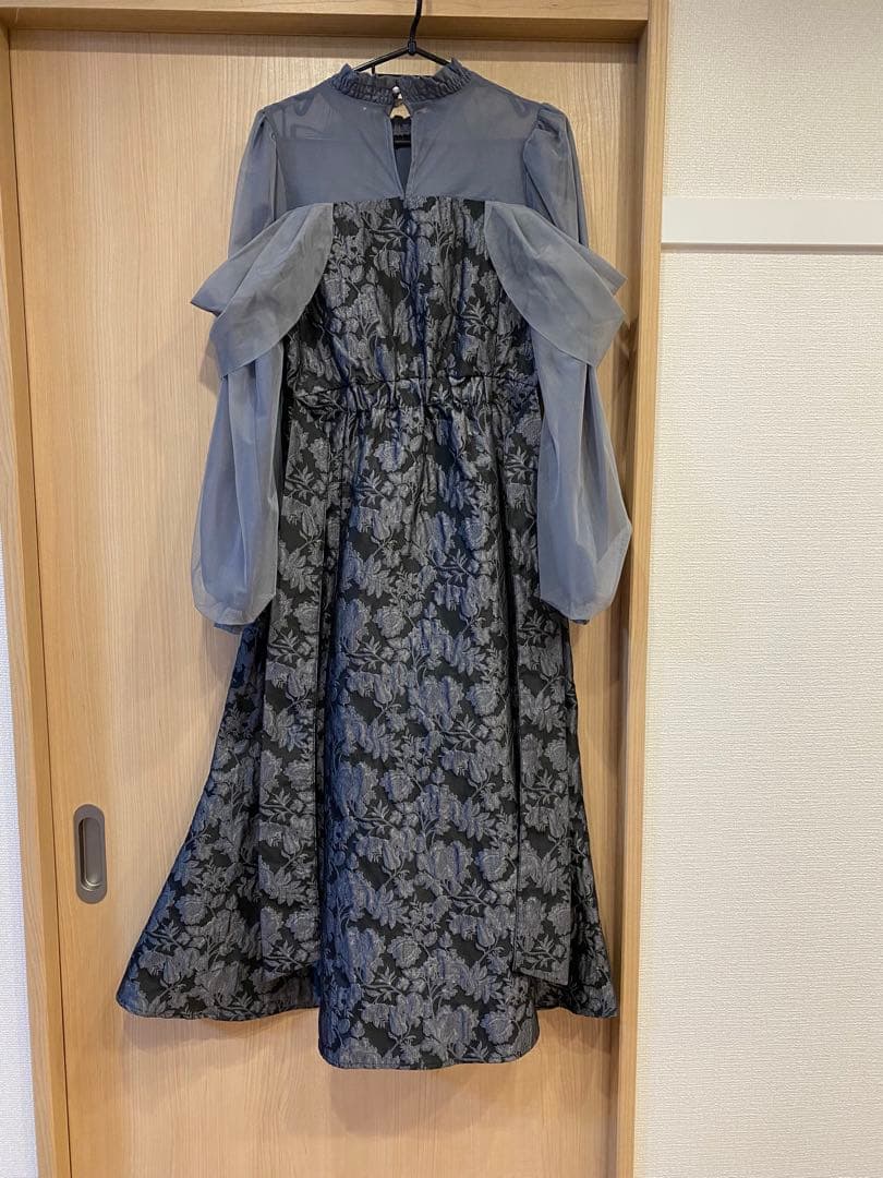 あ*の様 dazzlin シアーベールセミフレアワンピース