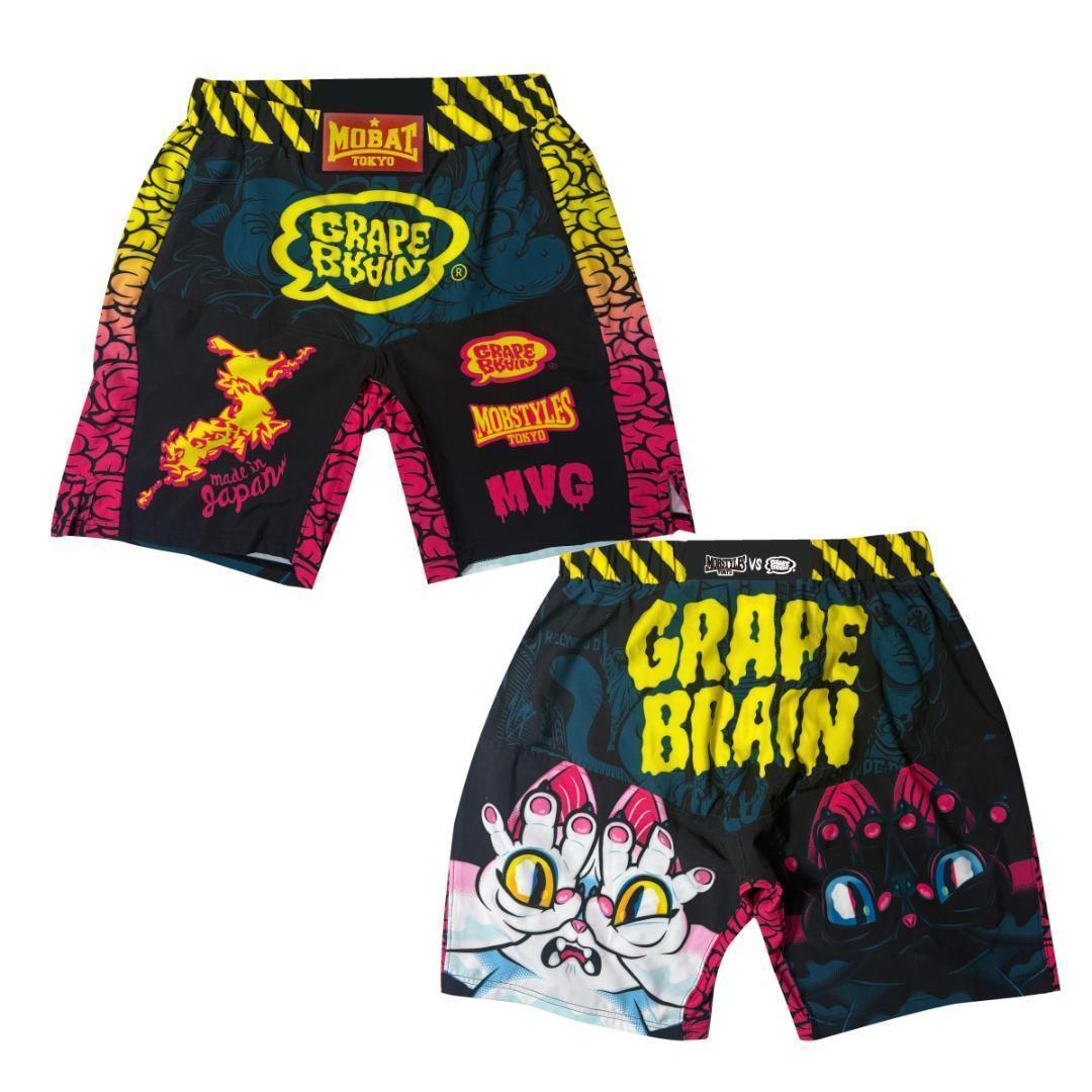 mobstyles GRAPE BRAIN 限定モデル ショートパンツ 黒 L